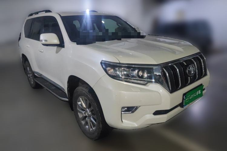 Used Toyota Prado 2018 3.5L Automatic TX-L with Rear-Mounted Spare Tire Front Right 45 Deg