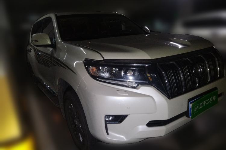 Used Toyota Prado 2018 3.5L Automatic TX-L NAVI with Rear-Mounted Spare Tire Front Right 45 Deg