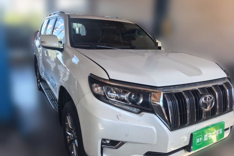 Used Toyota Prado 2018 3.5L Automatic TX-L NAVI with Rear-Mounted Spare Tire Front Right 45 Deg