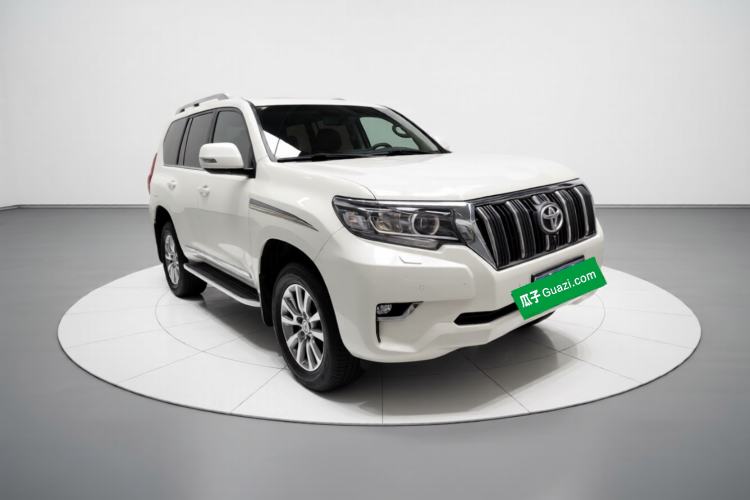 Used Toyota Prado 2018 3.5L Automatic TX-L with Rear-Mounted Spare Tire Front Right 45 Deg
