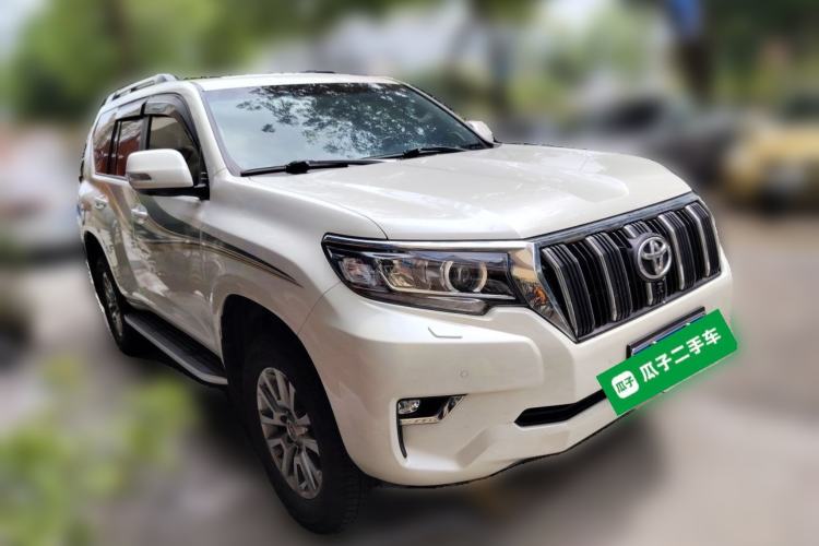 Used Toyota Prado 2018 3.5L Automatic TX-L with Rear-Mounted Spare Tire Front Right 45 Deg