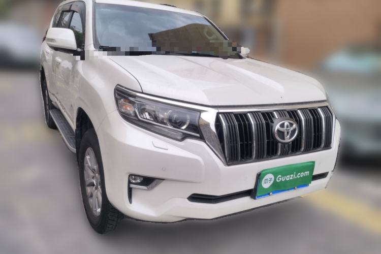 Used Toyota Prado 2018 3.5L Automatic TX-L with Rear-Mounted Spare Tire Front Right 45 Deg