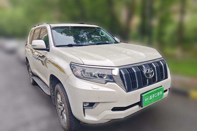 Used Toyota Prado 2018 3.5L Automatic TX-L with Rear-Mounted Spare Tire Front Right 45 Deg