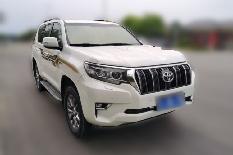 Used Toyota Prado 2018 3.5L Automatic TX-L NAVI with Rear-Mounted Spare Tire Front Right 45 Deg