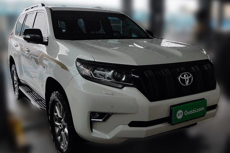 Used Toyota Prado 2018 3.5L Automatic TX-L with Rear-Mounted Spare Tire Front Right 45 Deg