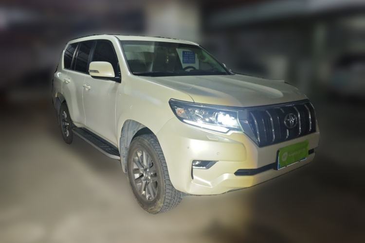 Used Toyota Prado 2018 3.5L Automatic TX-L with Rear-Mounted Spare Tire Front Right 45 Deg
