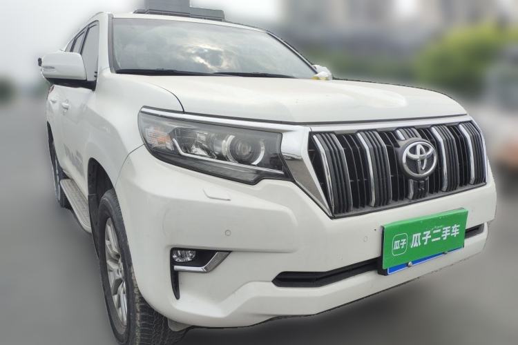 Used Toyota Prado 2018 3.5L Automatic TX-L with Rear-Mounted Spare Tire Front Right 45 Deg