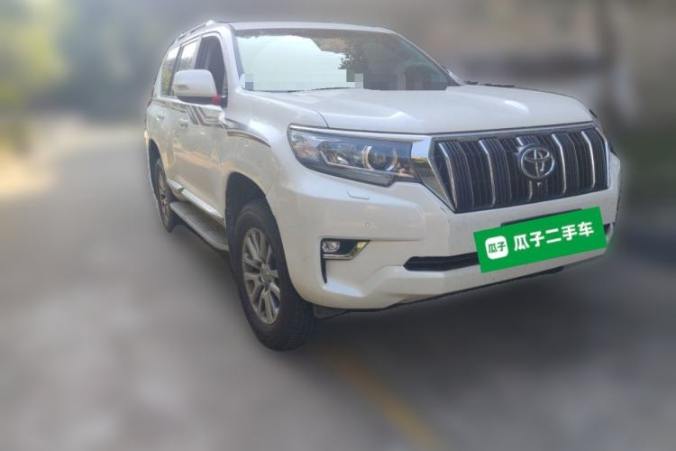 Used Toyota Prado 2018 3.5L Automatic TX-L NAVI with Rear-Mounted Spare Tire Front Right 45 Deg