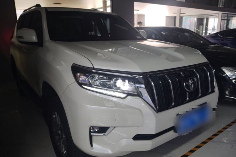 Used Toyota Prado 2018 3.5L Automatic TX-L NAVI with Rear-Mounted Spare Tire Front Right 45 Deg