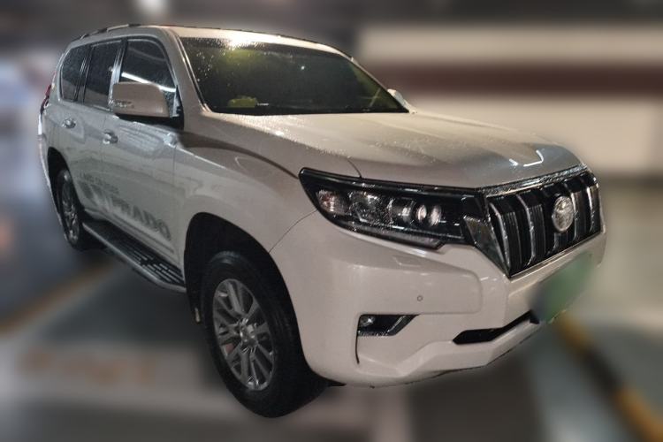 Used Toyota Prado 2018 3.5L Automatic TX-L NAVI with Rear-Mounted Spare Tire Front Right 45 Deg