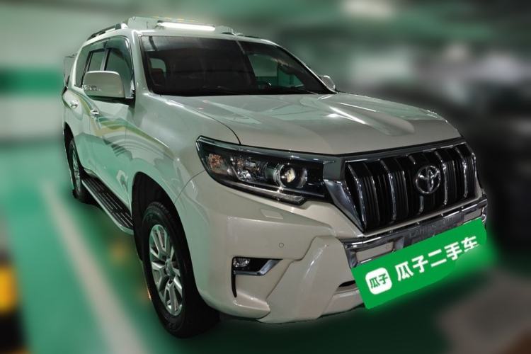 Used Toyota Prado 2018 3.5L Automatic TX-L NAVI with Rear-Mounted Spare Tire Front Right 45 Deg