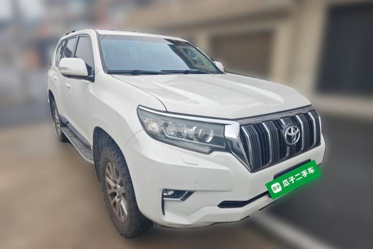 Used Toyota Prado 2018 3.5L Automatic TX-L with Rear-Mounted Spare Tire Front Right 45 Deg