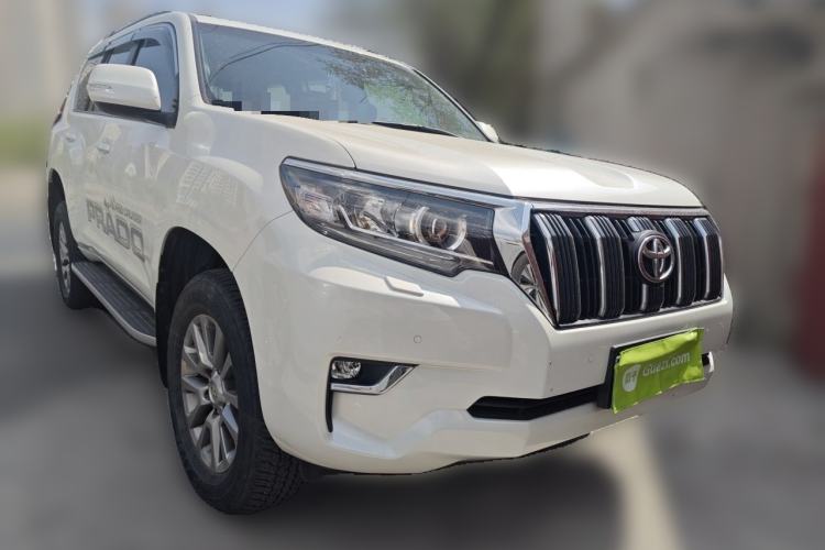 Used Toyota Prado 2018 3.5L Automatic TX-L with Rear-Mounted Spare Tire Front Right 45 Deg