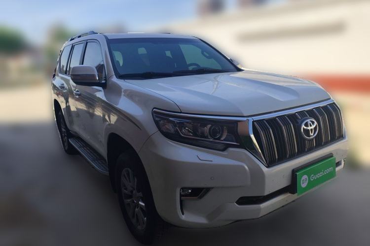 Used Toyota Prado 2018 3.5L Automatic TX-L NAVI with Rear-Mounted Spare Tire Front Right 45 Deg