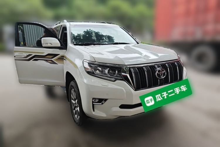 Used Toyota Prado 2018 3.5L Automatic TX-L with Rear-Mounted Spare Tire Front Right 45 Deg