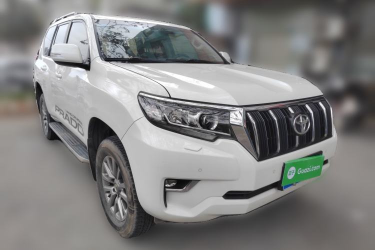 Used Toyota Prado 2018 3.5L Automatic TX-L with Rear-Mounted Spare Tire Front Right 45 Deg