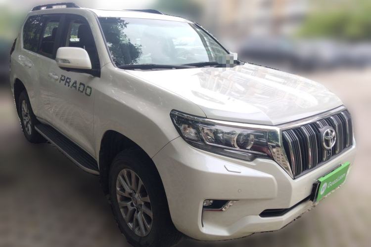 Used Toyota Prado 2018 3.5L Automatic TX-L with Rear-Mounted Spare Tire Front Right 45 Deg