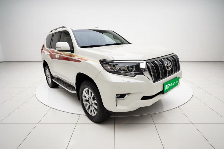 Used Toyota Prado 2018 3.5L Automatic TX-L NAVI with Rear-Mounted Spare Tire Front Right 45 Deg