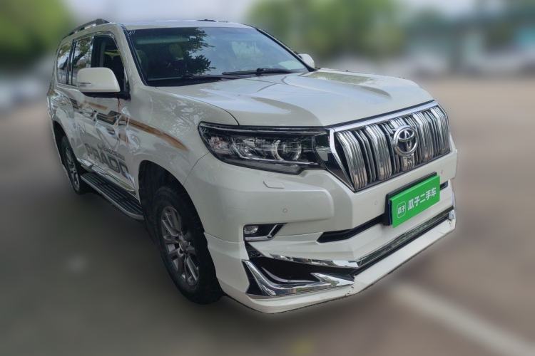 Used Toyota Prado 2018 3.5L Automatic TX-L NAVI with Rear-Mounted Spare Tire Front Right 45 Deg
