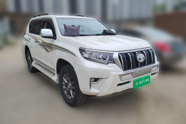 Used Toyota Prado 2018 3.5L Automatic TX-L with Rear-Mounted Spare Tire Front Right 45 Deg
