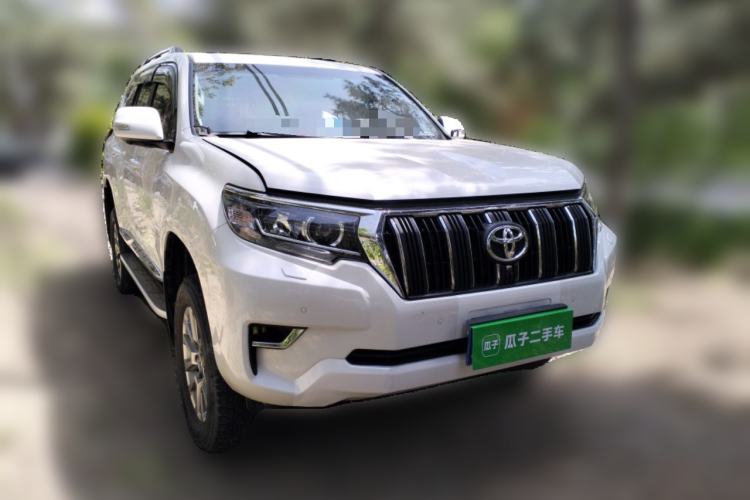 Used Toyota Prado 2018 3.5L Automatic TX-L with Rear-Mounted Spare Tire Front Right 45 Deg