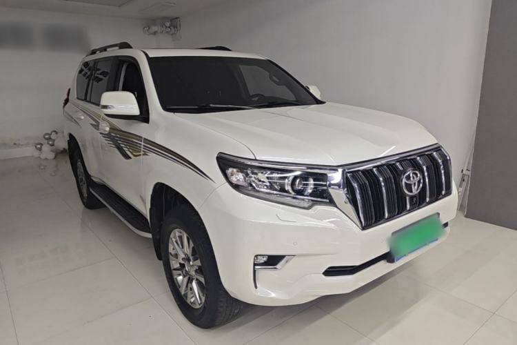 Used Toyota Prado 2018 3.5L Automatic TX-L NAVI with Rear-Mounted Spare Tire Front Right 45 Deg
