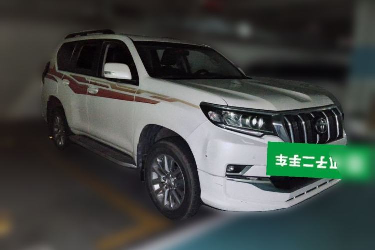 Used Toyota Prado 2018 3.5L Automatic VX with Rear-Mounted Spare Tire Front Right 45 Deg
