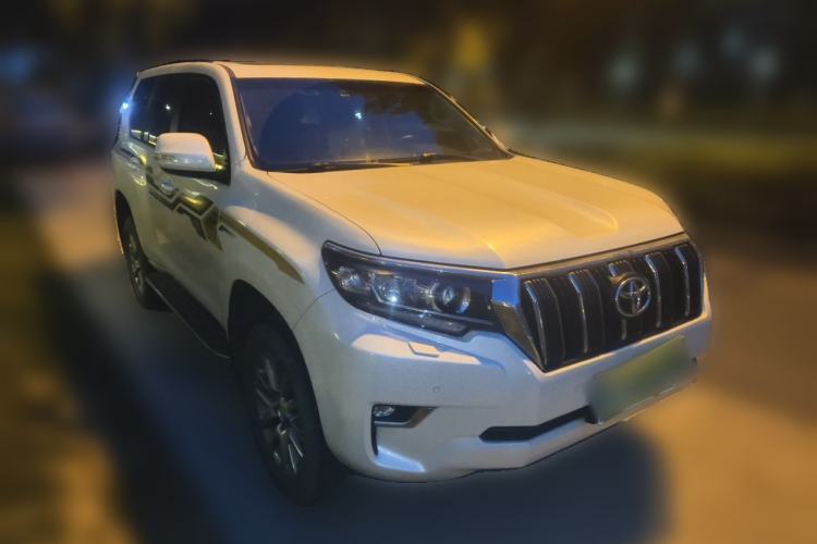 Used Toyota Prado 2018 3.5L Automatic TX-L with Rear-Mounted Spare Tire Front Right 45 Deg