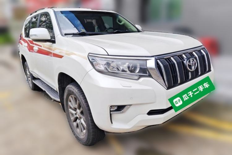 Used Toyota Prado 2018 3.5L Automatic TX-L with Rear-Mounted Spare Tire Front Right 45 Deg
