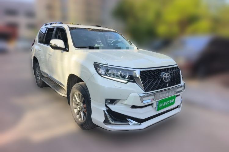 Used Toyota Prado 2018 3.5L Automatic TX-L with Rear-Mounted Spare Tire Front Right 45 Deg