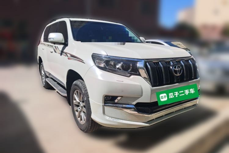 Used Toyota Prado 2018 3.5L Automatic TX-L with Rear-Mounted Spare Tire Front Right 45 Deg