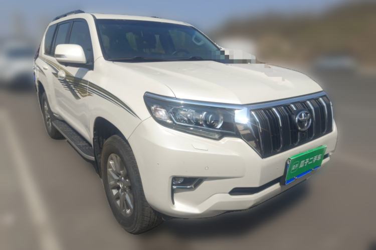 Used Toyota Prado 2018 3.5L Automatic TX-L with Rear-Mounted Spare Tire Front Right 45 Deg