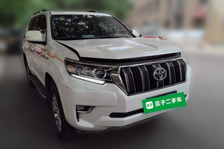 Used Toyota Prado 2018 3.5L Automatic TX-L with Rear-Mounted Spare Tire Front Right 45 Deg
