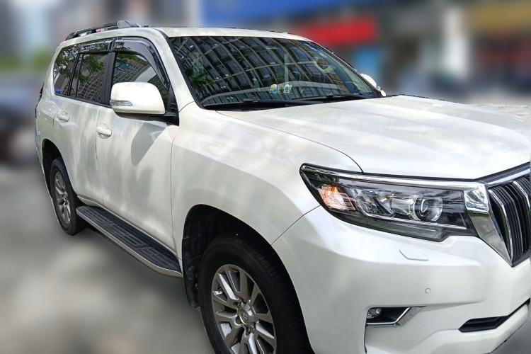 Used Toyota Prado 2018 3.5L Automatic TX-L with Rear-Mounted Spare Tire Front Right 45 Deg