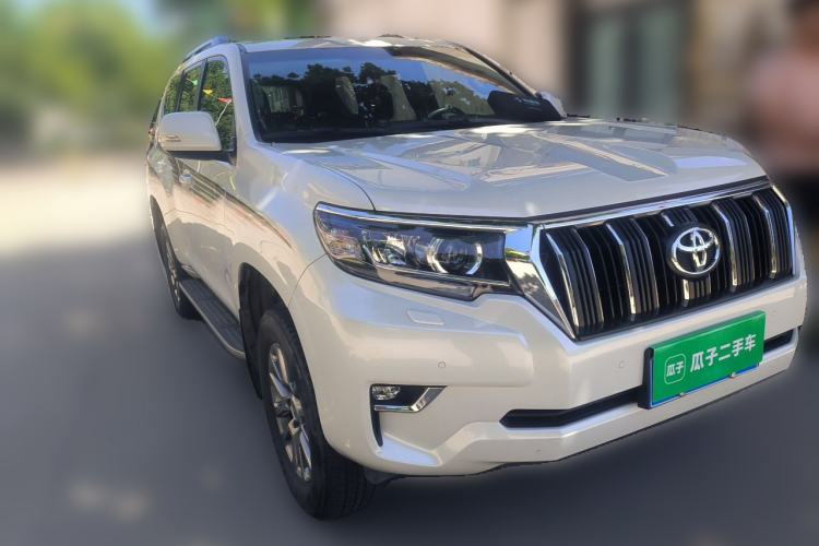 Used Toyota Prado 2018 3.5L Automatic TX-L NAVI with Rear-Mounted Spare Tire Front Right 45 Deg