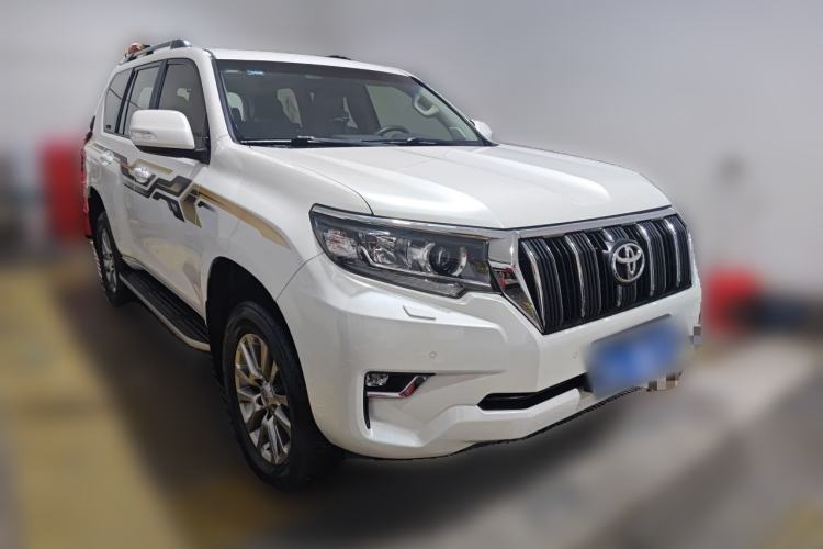 Used Toyota Prado 2018 3.5L Automatic TX-L with Rear-Mounted Spare Tire Front Right 45 Deg