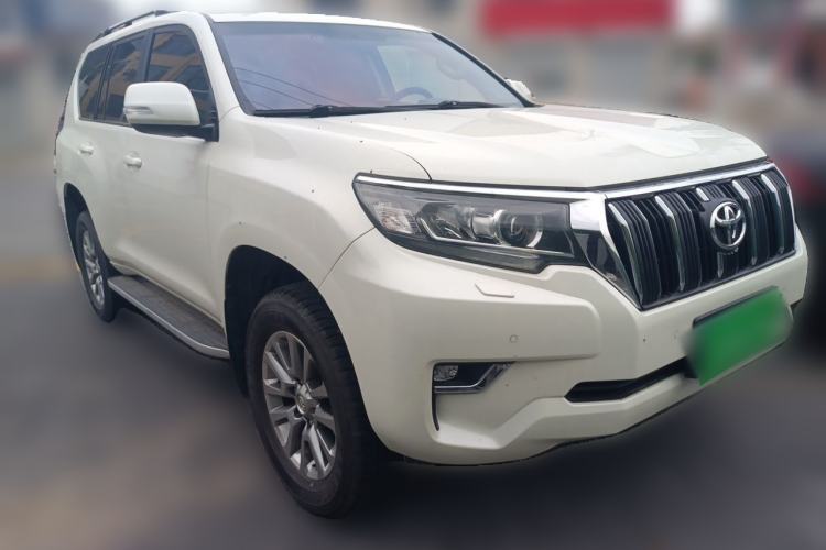 Used Toyota Prado 2018 3.5L Automatic TX-L with Rear-Mounted Spare Tire Front Right 45 Deg