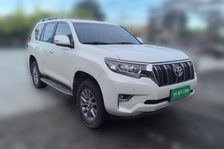 Used Toyota Prado 2018 3.5L Automatic TX-L NAVI with Rear-Mounted Spare Tire Front Right 45 Deg