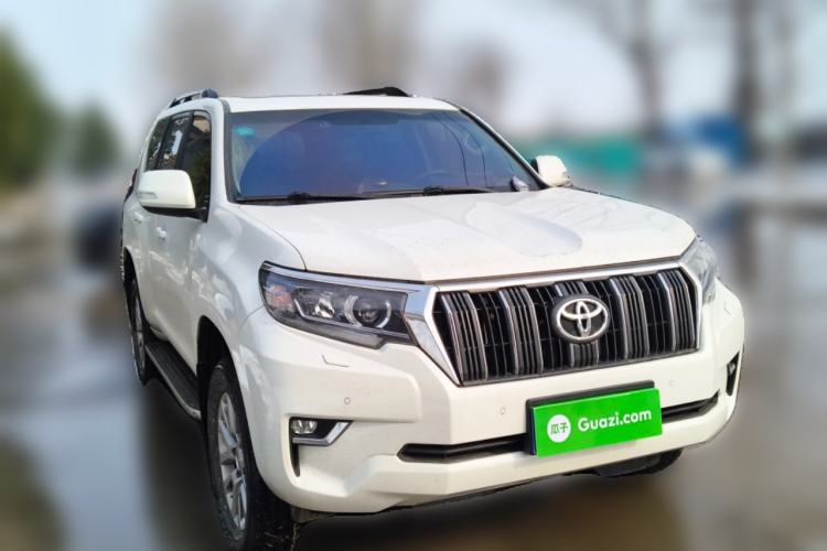 Used Toyota Prado 2018 3.5L Automatic TX-L with Rear-Mounted Spare Tire Front Right 45 Deg