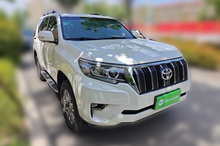 Used Toyota Prado 2018 3.5L Automatic TX-L with Rear-Mounted Spare Tire Front Right 45 Deg