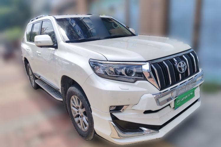 Used Toyota Prado 2018 3.5L Automatic TX-L NAVI with Rear-Mounted Spare Tire Front Right 45 Deg
