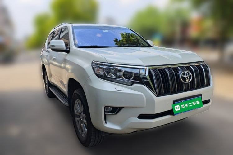 Used Toyota Prado 2018 3.5L Automatic TX-L NAVI with Rear-Mounted Spare Tire Front Right 45 Deg