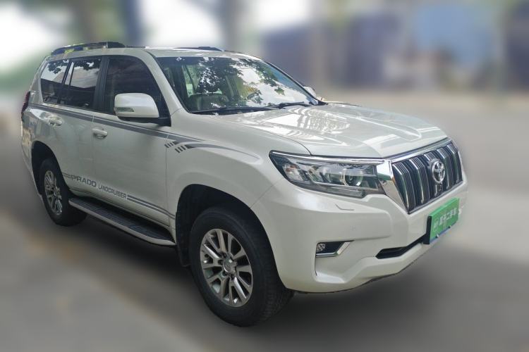 Used Toyota Prado 2018 3.5L Automatic TX-L with Rear-Mounted Spare Tire Front Right 45 Deg
