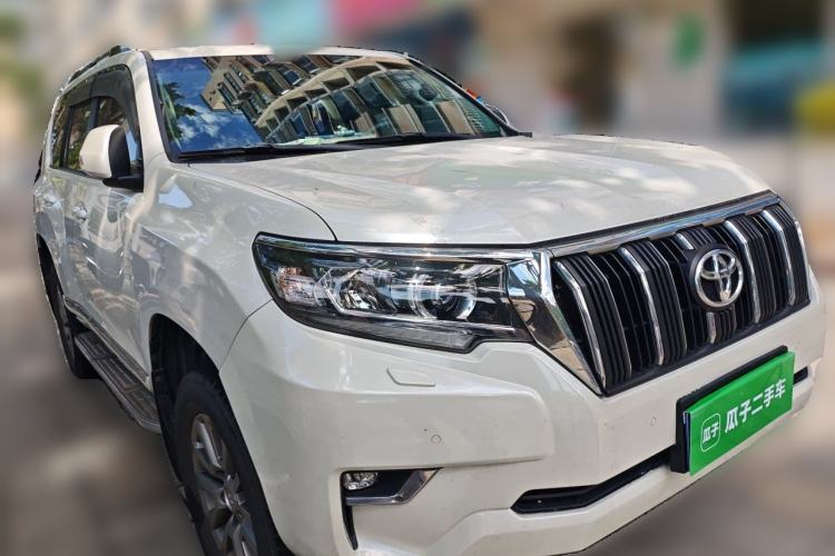 Used Toyota Prado 2018 3.5L Automatic TX-L with Rear-Mounted Spare Tire Front Right 45 Deg