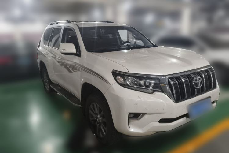 Used Toyota Prado 2018 3.5L Automatic TX-L with Rear-Mounted Spare Tire Front Right 45 Deg
