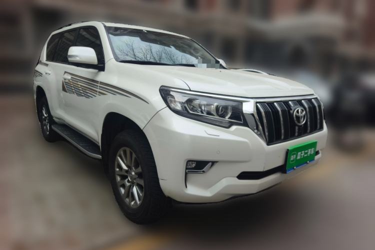 Used Toyota Prado 2018 3.5L Automatic TX-L with Rear-Mounted Spare Tire Front Right 45 Deg
