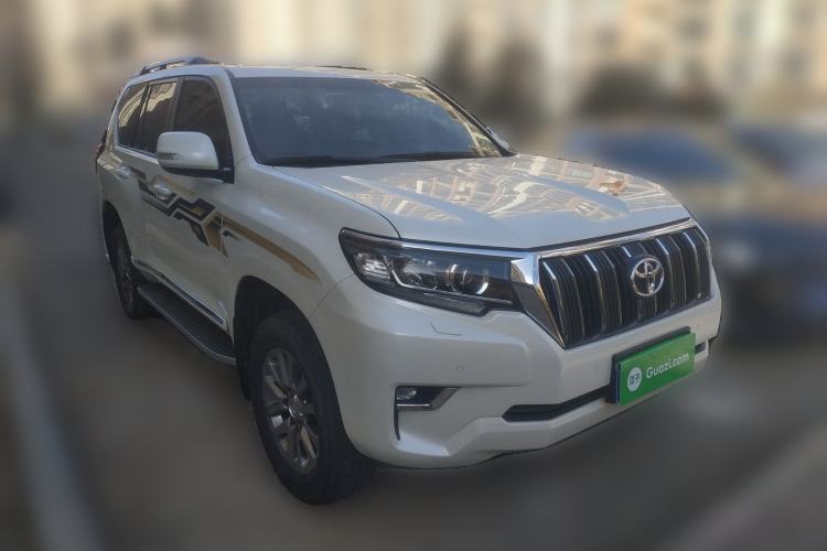 Used Toyota Prado 2018 3.5L Automatic TX-L NAVI with Rear-Mounted Spare Tire Front Right 45 Deg