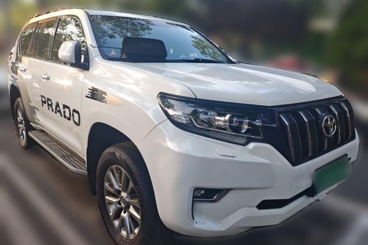 Used Toyota Prado 2018 3.5L Automatic TX-L with Rear-Mounted Spare Tire Front Right 45 Deg