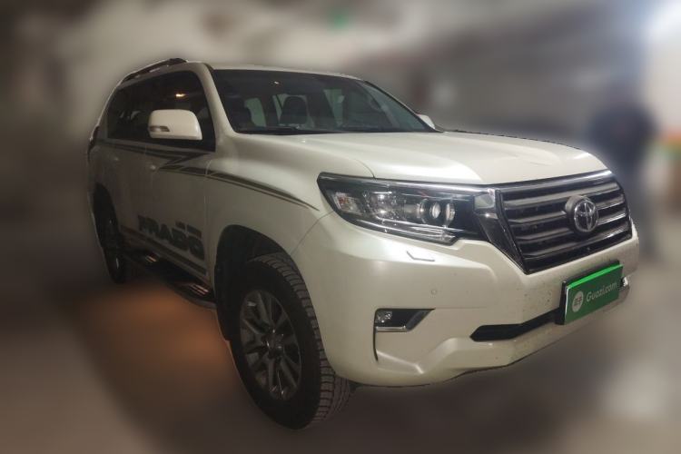 Used Toyota Prado 2018 3.5L Automatic TX-L with Rear-Mounted Spare Tire Front Right 45 Deg