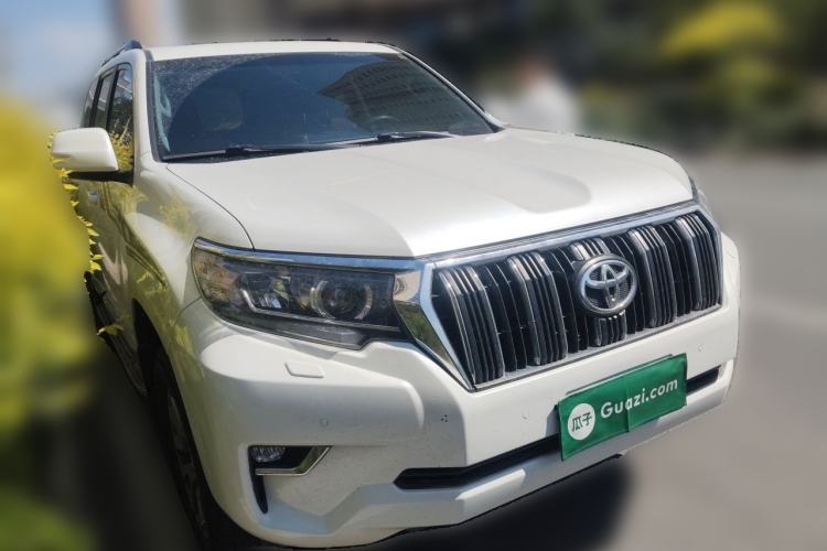 Used Toyota Prado 2018 3.5L Automatic TX-L with Rear-Mounted Spare Tire Front Right 45 Deg